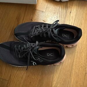 On cloud running shoes